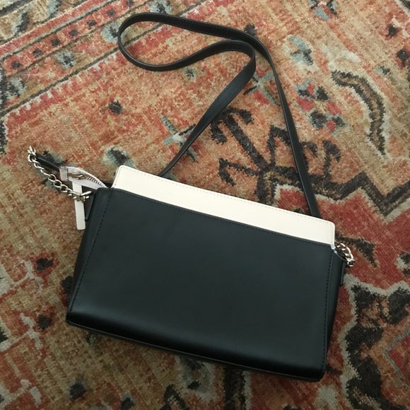 Kate Spade Black and Cream Crossbody Bag - Picture 2 of 3